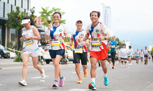 Hơn 72 quốc gia với hơn 7.000 vận động viên hội tụ tại Đà Nẵng Marathon 2025. Ảnh: Ban tổ chức