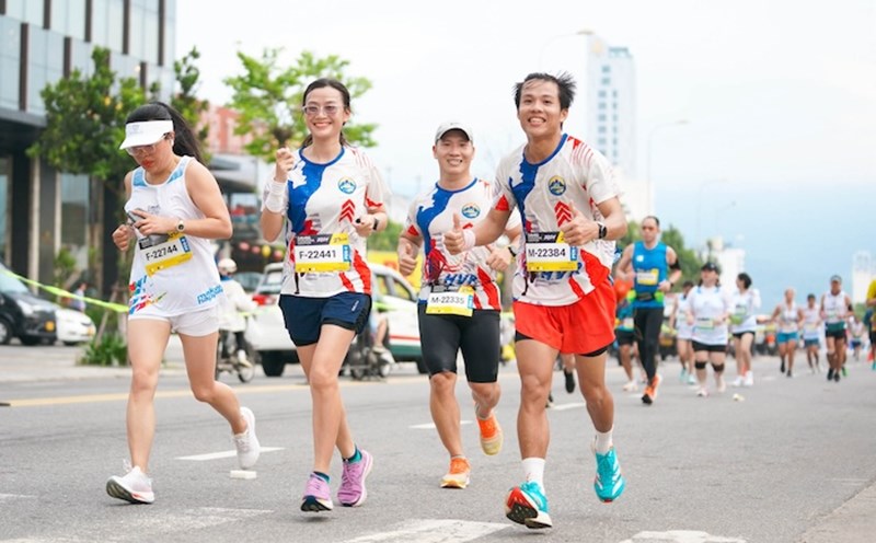 More than 72 countries with more than 7,000 athletes gathered at Da Nang Marathon 2025. Photo: Organizing Committee