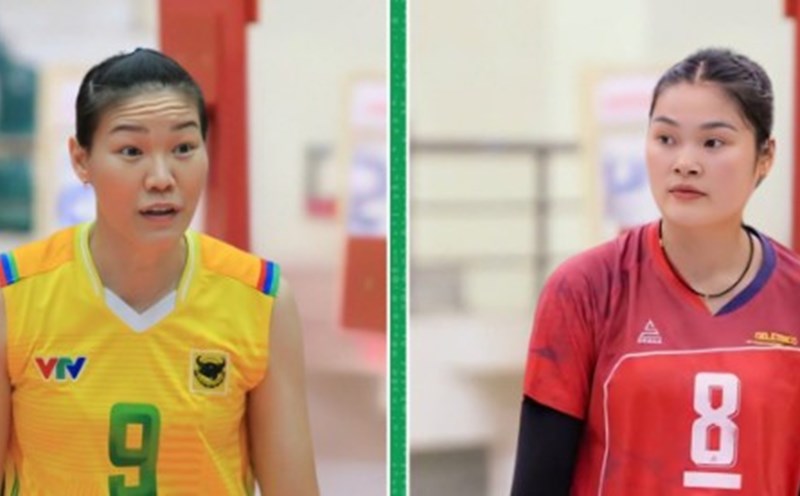 VTV Binh Dien Long An meets Thai Binh in the first match of the 2025 national championship. Photo: VTV BDLA