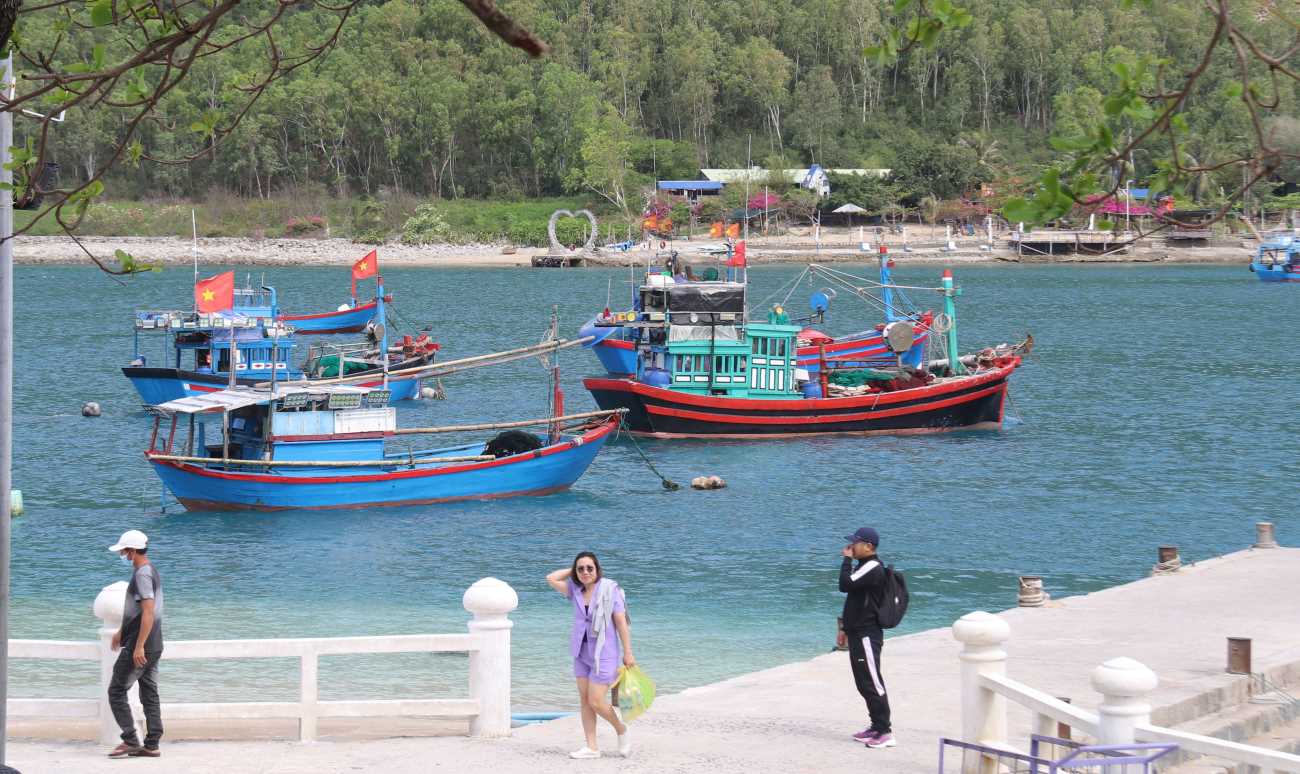 The quality of island tourism has been improved by the locality to attract tourists to Nha Trang - Khanh Hoa. Photo: Phuong Linh