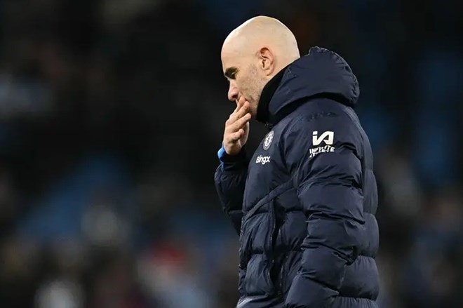 Enzo Maresca may not be satisfied with Chelsea's current personnel. Photo: AFP