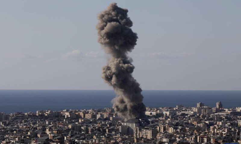 The southern suburbs of Beirut, Lebanon, after an Israeli attack. Photo: Xinhua