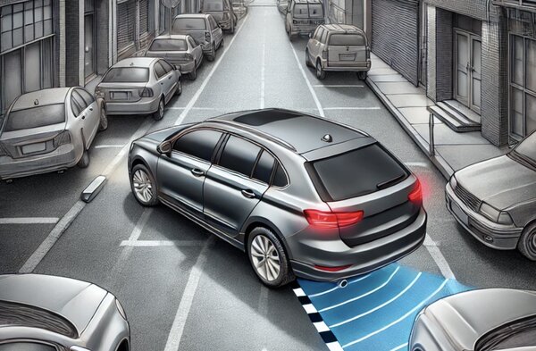 Tips to help drivers get to a safe narrow place. Photo: AI