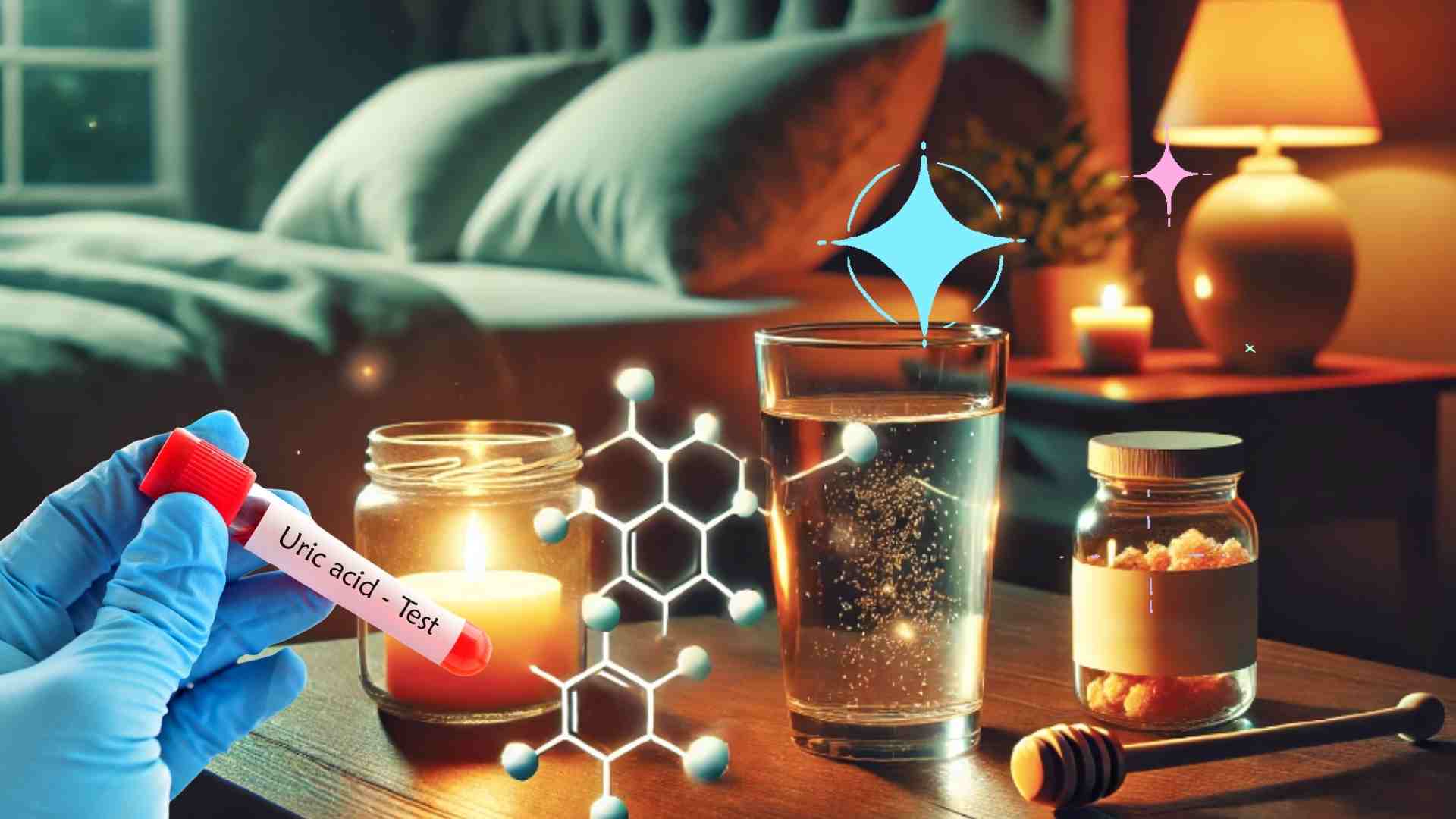 Simple ways to eliminate uric acid before bed. Photo AI