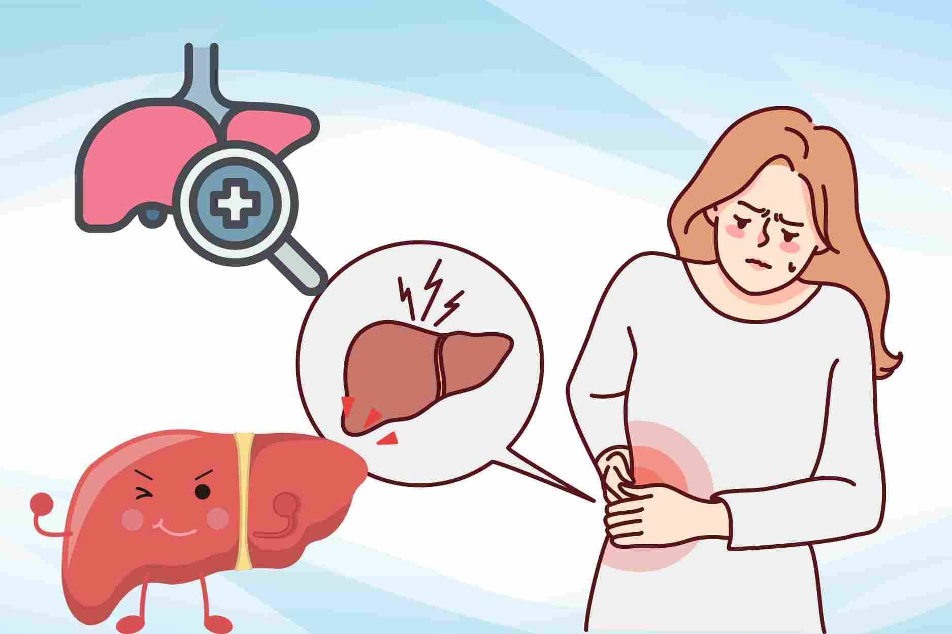 4 signs that the liver is affected and needs to be detoxified quickly. Graphics: Dinh Dinh