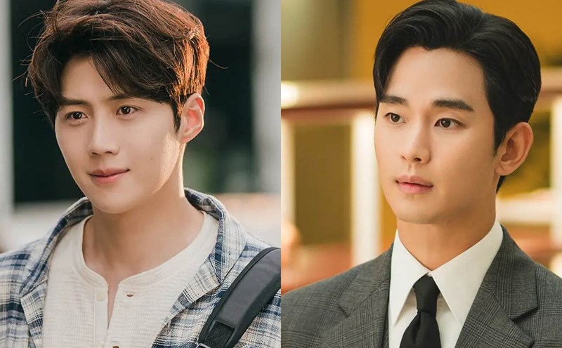 Kim Seon Ho and Kim Soo Hyun. Photo: Film producer