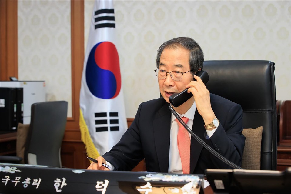 South Korean Prime Minister Han Duck-soo. Photo: Ministry of Foreign Affairs