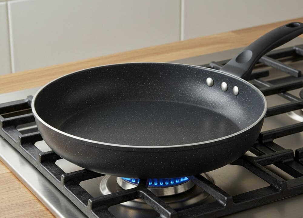 Anti-stick pans that need to be used properly will help preserve the product for a long time. Photo: AI - Dat