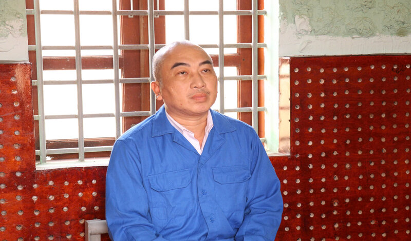 The three-man detention center defrauded 60 people to study abroad, appropriating 4 billion VND. Photo: Provided by the police