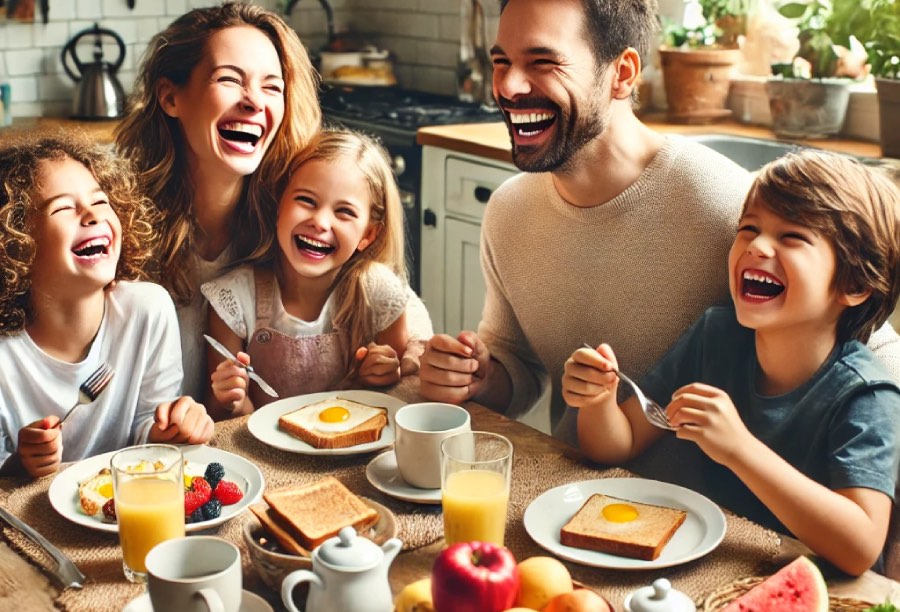 What to eat for breakfast to help reduce visceral fat. Illustrative photo created by AI