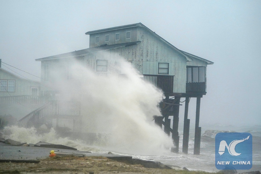 Hurricane Michael formed in October 2018 and then rapidly strengthened to a Category 5 superstorm. Photo: Xinhua