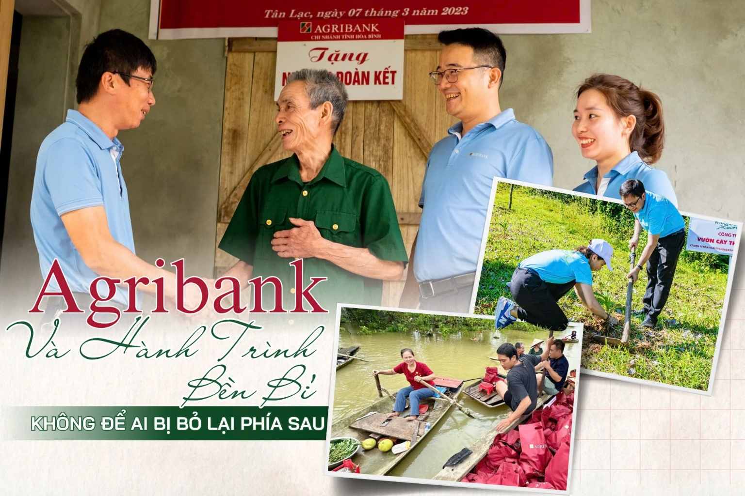 Agribank and its persistent journey "leaving no one behind". Photo: Agribank