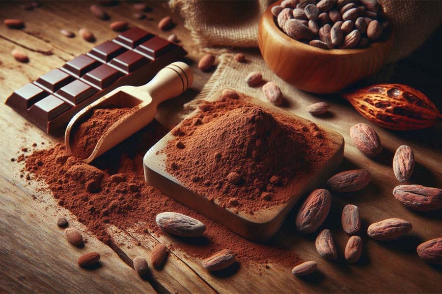 Adding cocoa powder to your daily diet can bring many health benefits, but you need to pay attention to the dosage to ensure safety. Photo - AI: Cat Tien