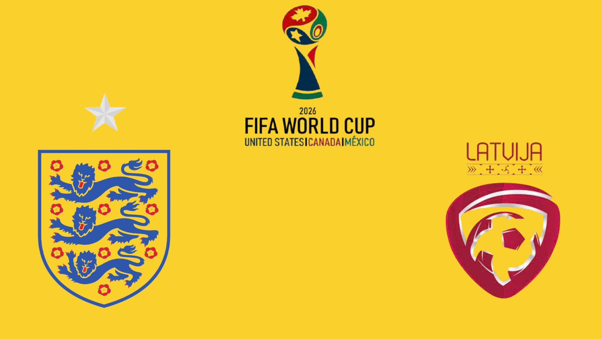 England face Ukraine in the 2026 World Cup qualifiers. Graphics: Van An