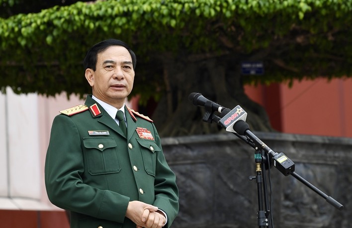 General Phan Van Giang, Politburo member, Deputy Secretary of the Central Military Commission, Minister of National Defense. Photo: Ministry of National Defense