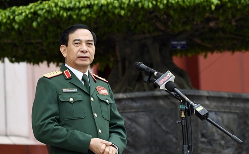 General Phan Van Giang, Politburo member, Deputy Secretary of the Central Military Commission, Minister of National Defense. Photo: Ministry of National Defense