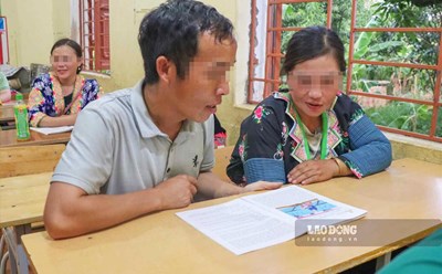 Cao Bang province has just issued a plan to improve the effectiveness of illiteracy in ethnic minority areas. Illustrative photo: Minh Chuyen