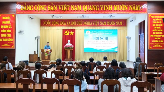 Đà Nẵng tuyên truyền, vận động thành lập Nghiệp đoàn cơ sở