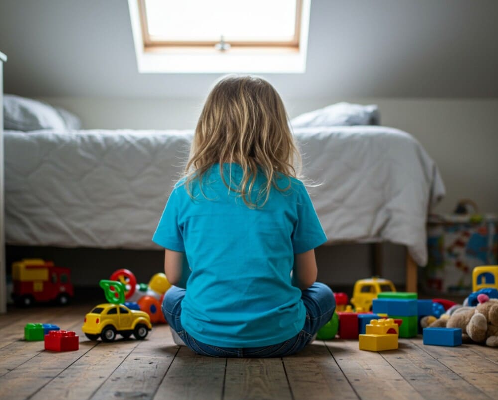 Children with attention deficit hyperactivity disorder often have difficulty controlling emotions. Photo: AI - Dat