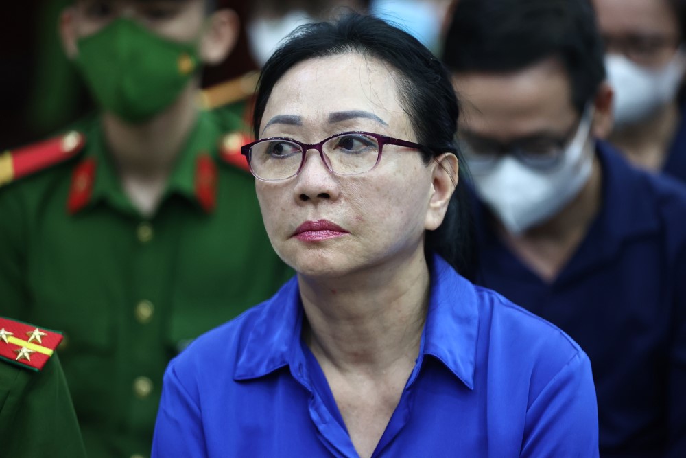 Bị cáo Trương Mỹ Lan. Ảnh: Anh Tú
