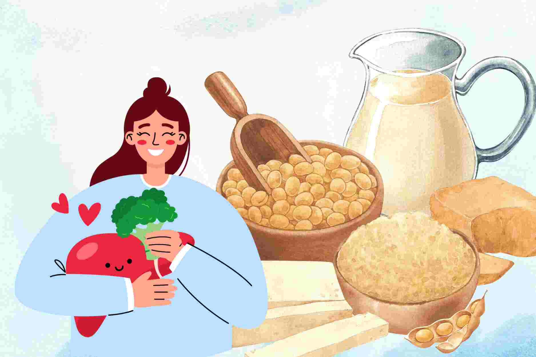 When to drink soy milk to effectively detoxify the liver