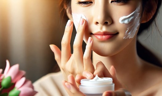 Bí quyết phục hồi da sau sinh được nhiều mẹ bỉm áp dụng. Ảnh: AI