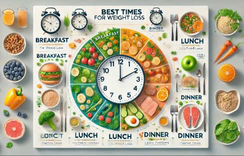 When to eat to effectively lose weight. Graphics: Huong Giang