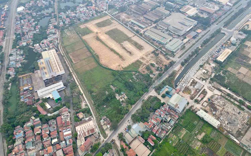 Strive to start construction of 2 social housing projects in Dong Anh in September 2025. Illustrative photo: Huu Chanh