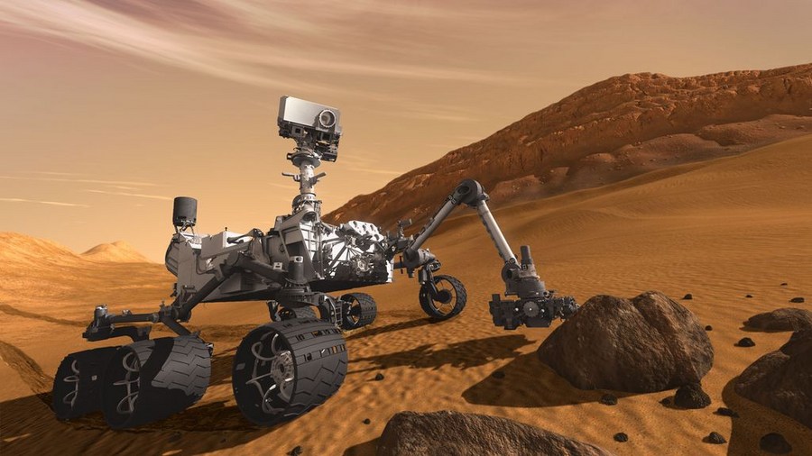 NASA's Curiosity Mars rover. Photo: Xinhua