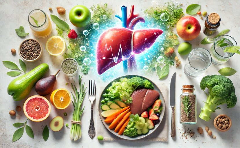 Suggested simple meals to help detoxify the liver quickly. Photo: AI