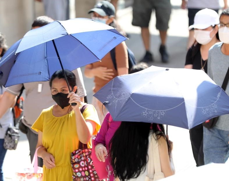 Weather forecasts show that this summer could be record hot. Photo: Xinhua