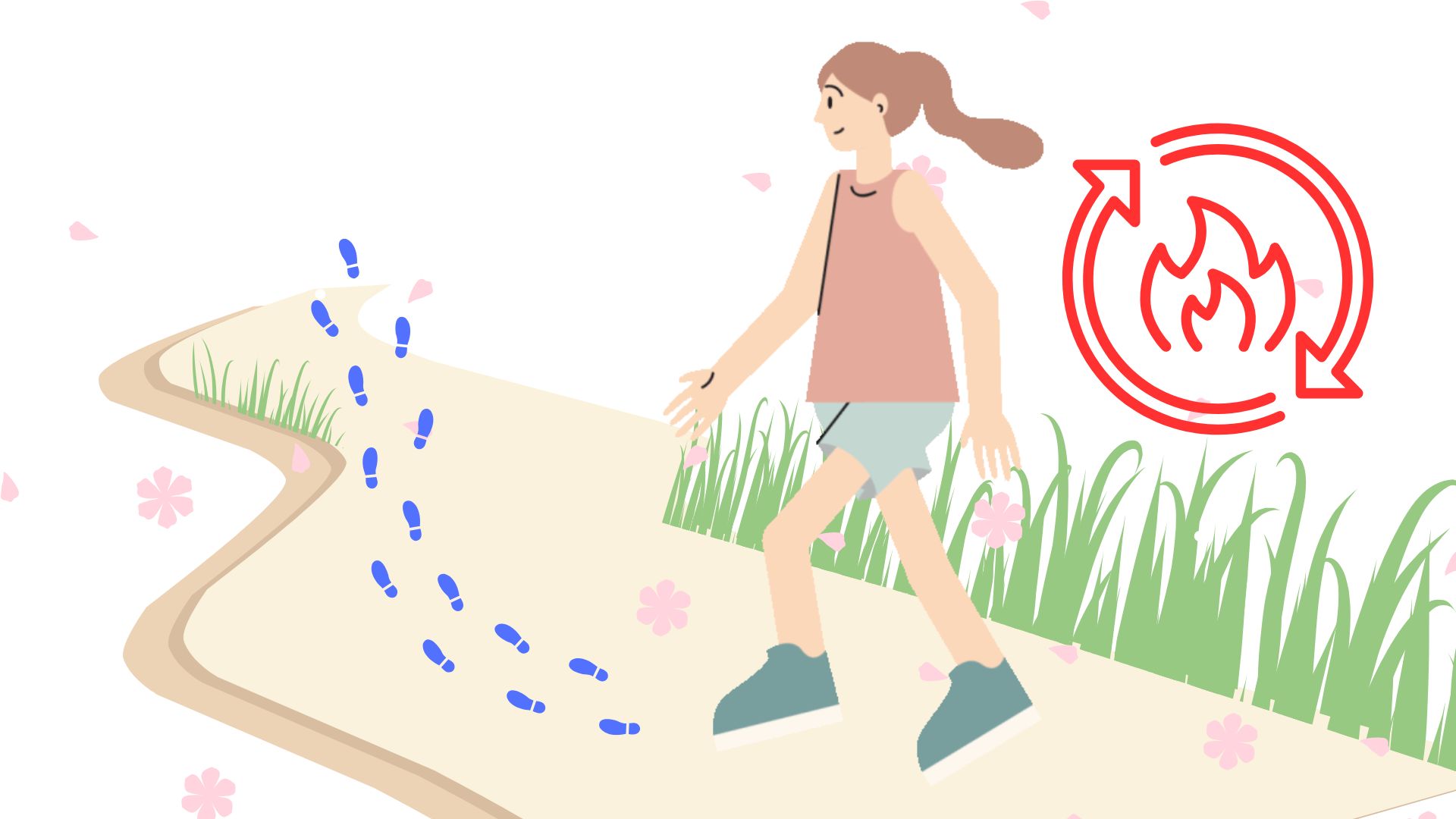 Walking helps increase metabolism, reduce fat and lose weight. Graphics: Thanh Thanh