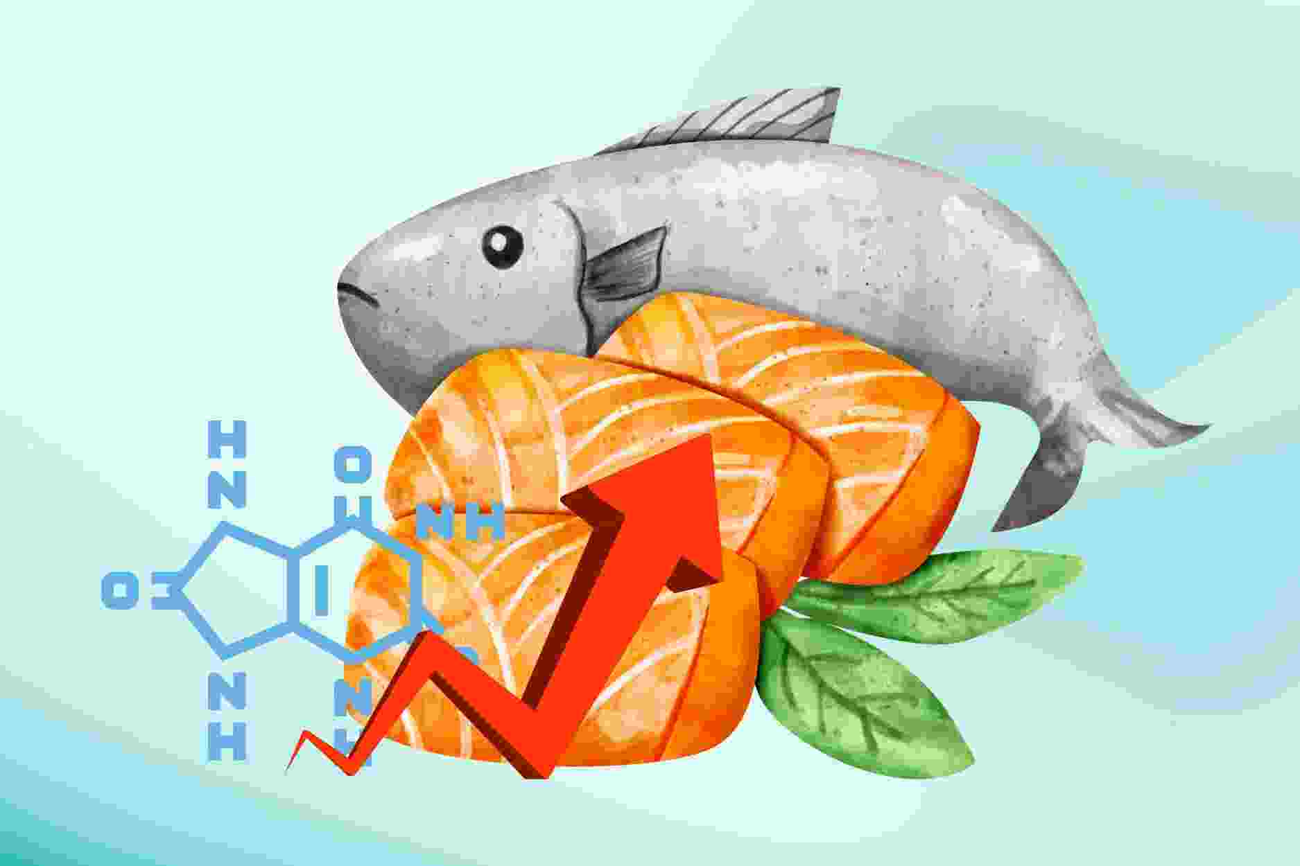 Superfoods rich in omega-3 help reduce uric acid effectively. Graphics: Dinh Dinh