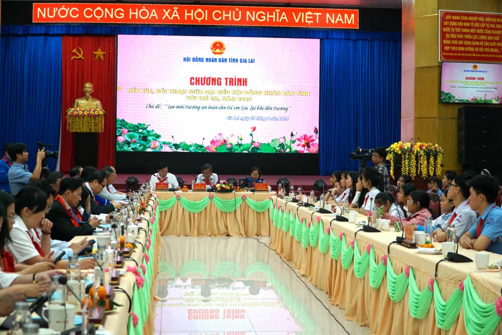 Quang canh buoi doi thoai. Anh: Thanh Tuan 