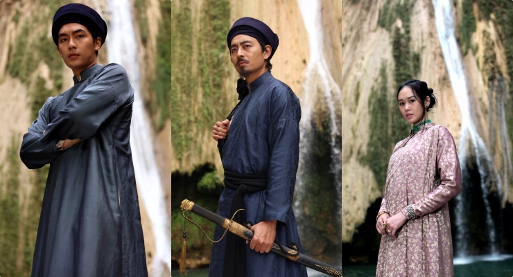 The cast of Victor Vu's Inspector Kien. Photo: Provided by the film crew.