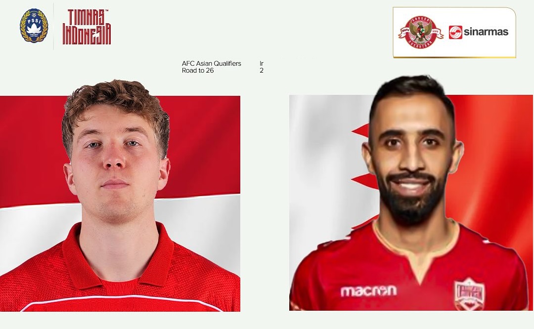 Indonesia welcomed Bahrain in the 8th match of the 3rd qualifying round of the 2026 World Cup. Graphic photo: PSSI