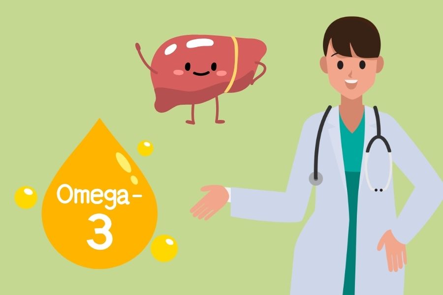 Supplementing Omega-3 as recommended by your doctor properly and in the right dosage will help protect liver health. Graphic photo: Viet Anh