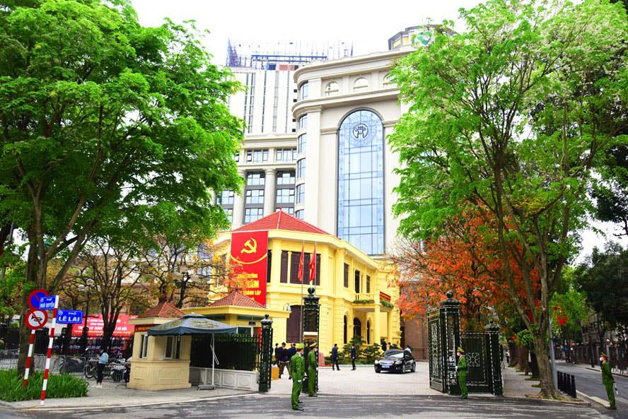 Hanoi Party Committee Headquarters. Photo: Viet Thanh