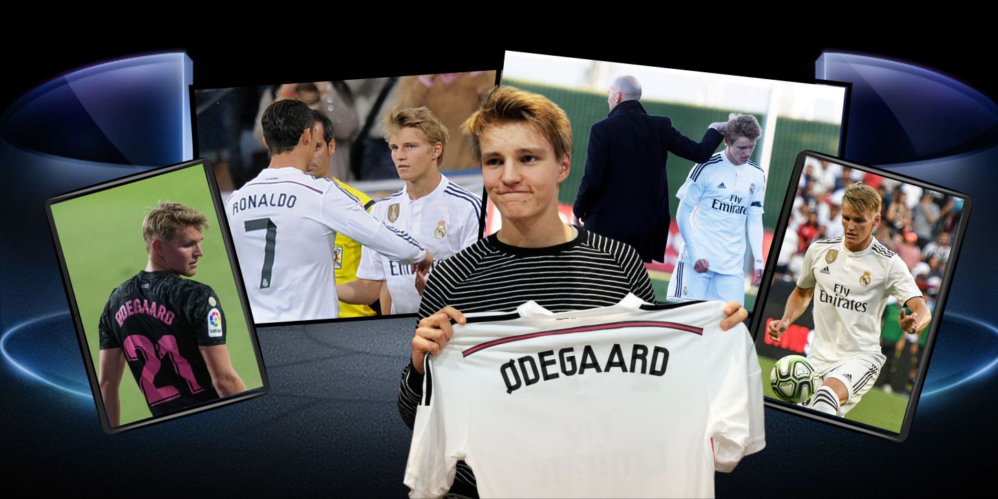 Marin Odegaard has been a member of Real Madrid for 6 years but has only played less than 500 minutes for the first team. Graphics: Le Vinh