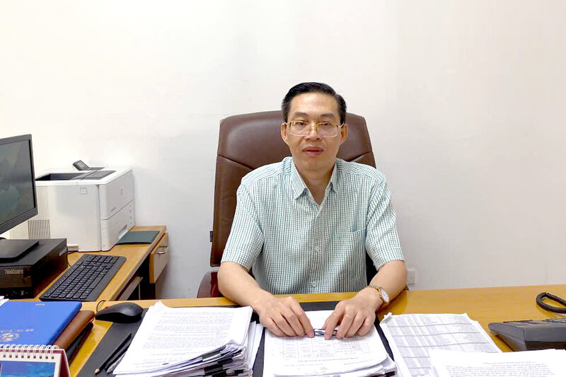 Mr. Nguyen Quoc Hung - Director of the Department of Tax, Fee and Charge Policy Management and Supervision (Ministry of Finance), the unit in charge of developing the Decree amending MFN tax - discussed notable adjustments. Photo: Thu.