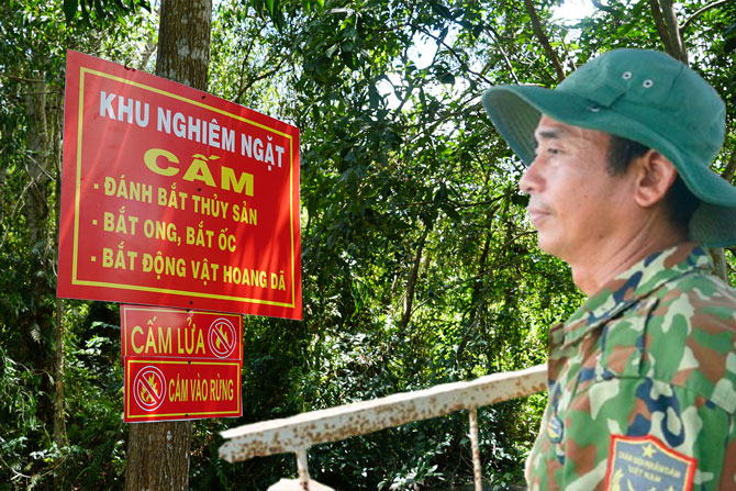 Forest protection teams regularly patrol and control response when there are unexpected incidents.