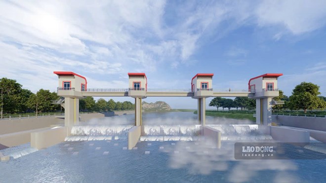 Đập dâng nước trăm tỉ vùng biên sẽ hoàn thành dịp 30.4