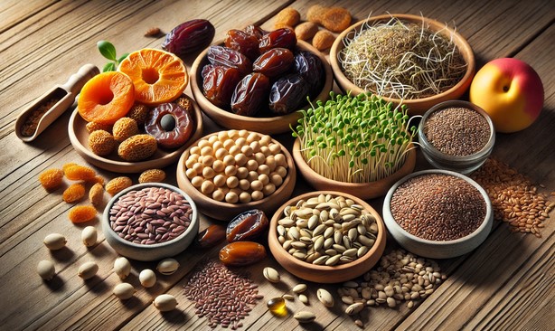 5 foods that help improve estrogen levels naturally. Photo: AI