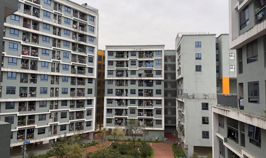 Khu nhà ở xã hội CT4 huyện Đông Anh, TP Hà Nội. Ảnh: Tất Thảo