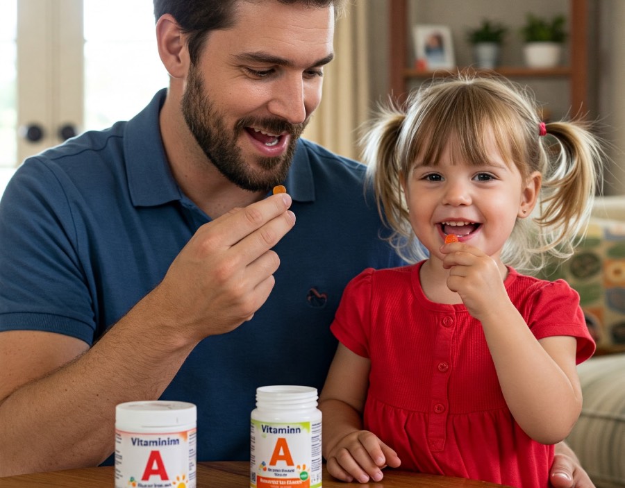 How to supplement vitamin A to avoid liver and kidney damage