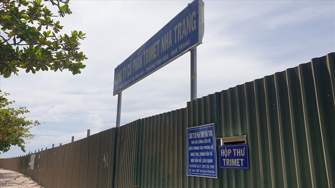 The Trimet Nha Trang - Bay View Park Tourist Hotel, Tourist Apartment Complex Project, for sale and lease related to Van Thinh Phat Group. Photo: Huu Long