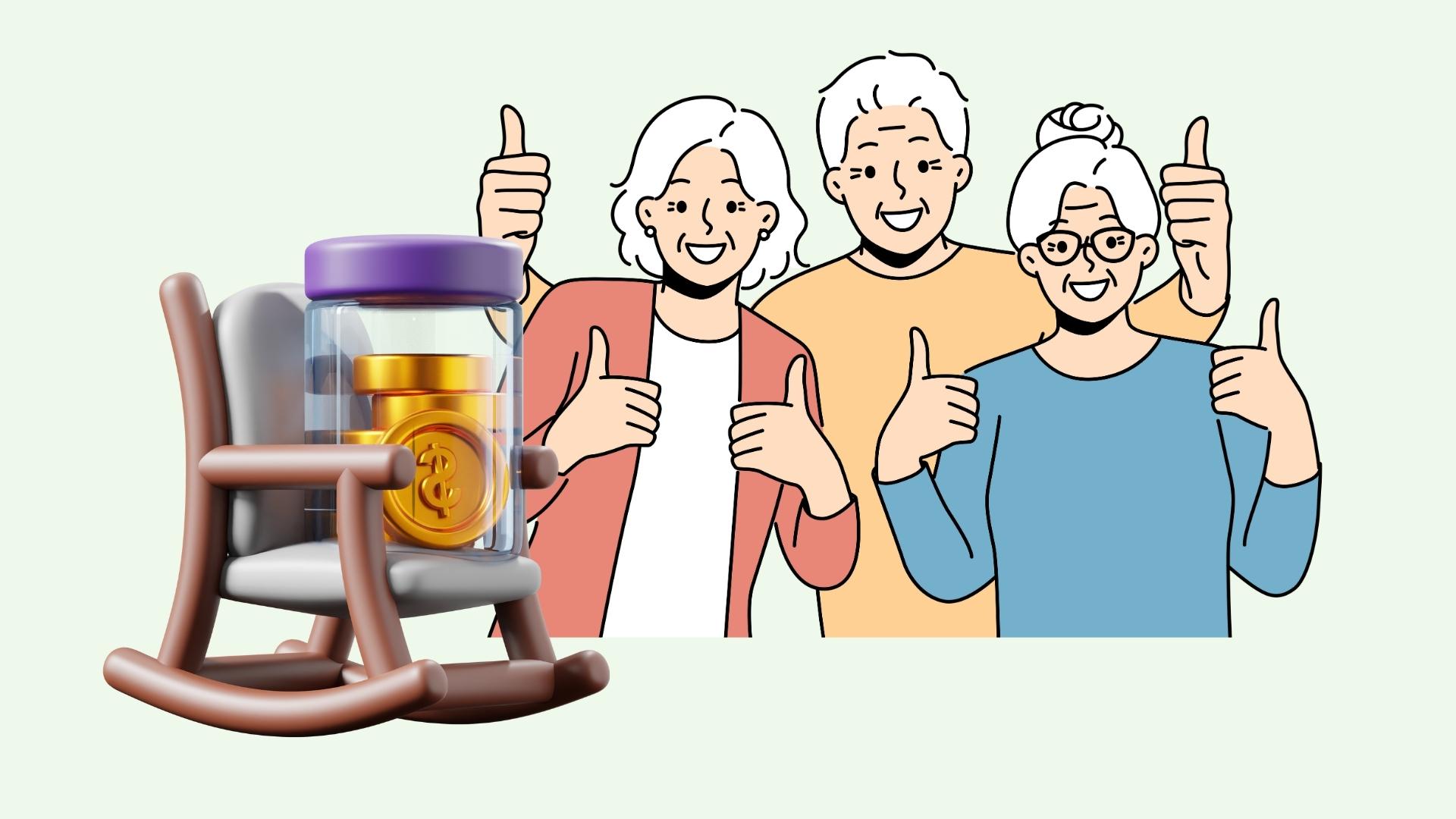 Change the pension calculation method from 1.7.2025. Graphics: Linh Dan