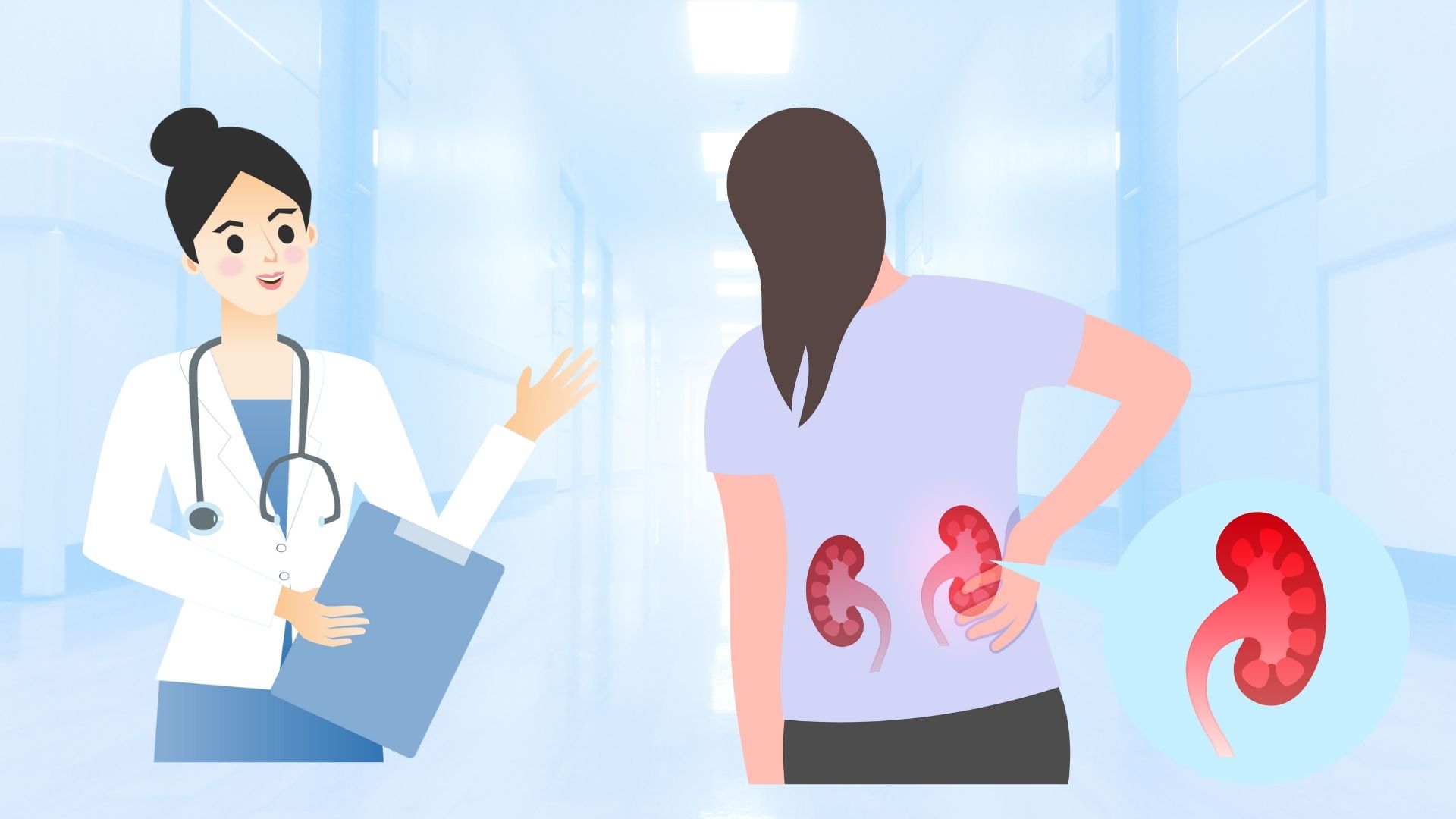 Typical signs warning of kidney failure