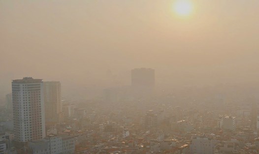 Hà Nội ô nhiễm không khí. Ảnh: Việt Ảnh