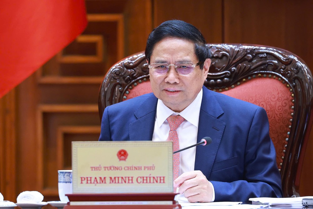 Politburo member and Prime Minister Pham Minh Chinh is Chairman of the Central Emulation and Reward Council. Photo: VGP